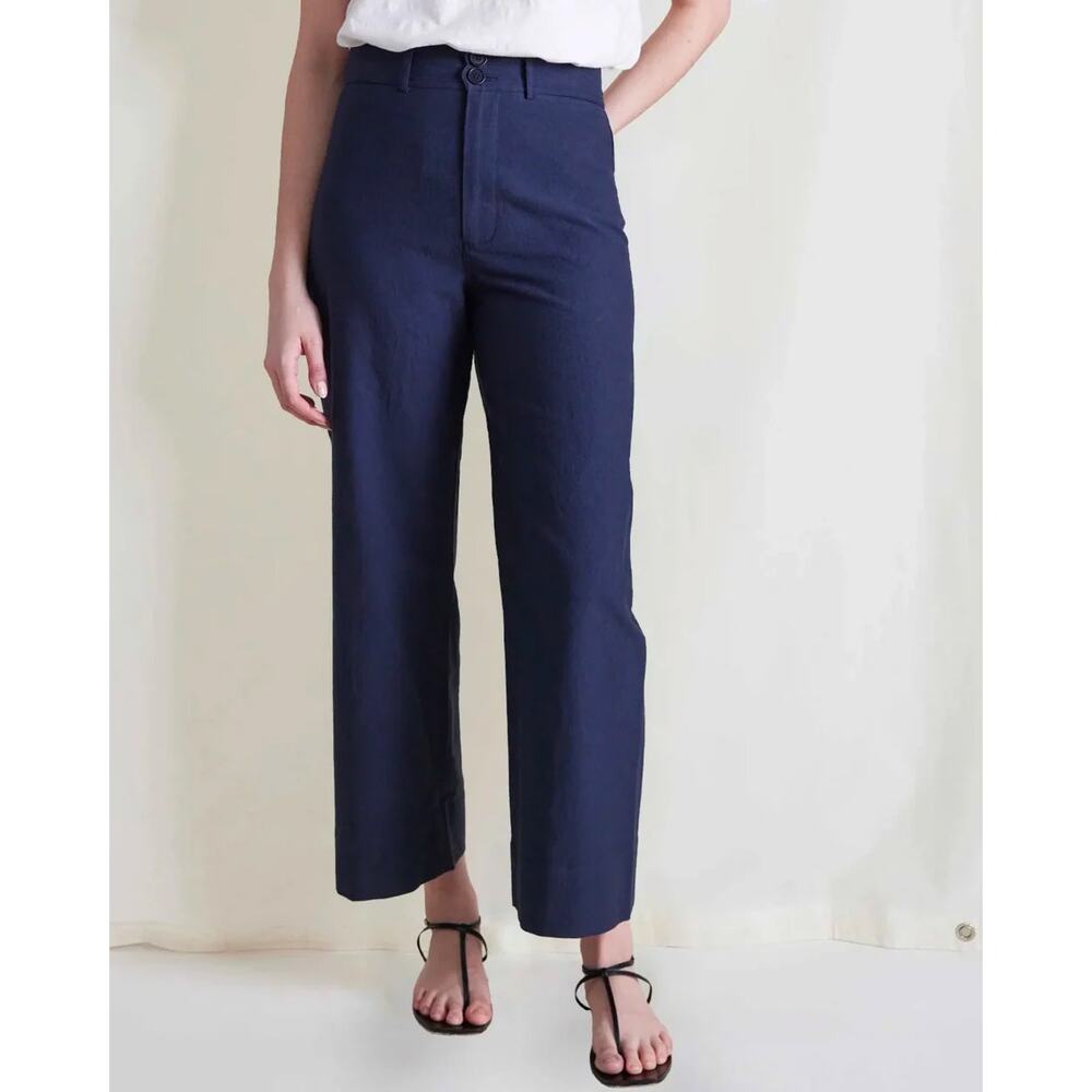 APIECE APART Classic Merida Pant Navy Blue 4